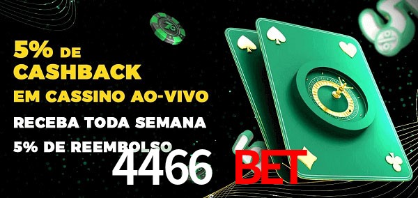 Promoções do cassino ao Vivo 4466 Bet